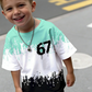 ⏳ 50% RABATT! 💥 3D-Print T-Shirt & Shorts Set für Jungen – Atmungsaktiv, Knallige Drucke & Robuster Komfort
