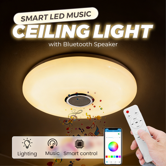 💎 -50% AUF INTELLIGENTE LED-DECKENLEUCHTE MIT BLUETOOTH! 💎 RGB-Beleuchtung, Integrierter Lautsprecher & App-Steuerung ✨