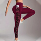 💎 -50% AUF DAS YOGAHOSE! 💎 Hohe Taille, Herz-Muster & Tasche für Yoga & Sport ✨