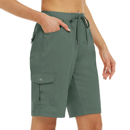 🩳 LIMITIERT 48% RABATT! ✨ Damen Cargo-Shorts – Schnelltrocknend, UPF 50+ & Praktische Taschen 🎒