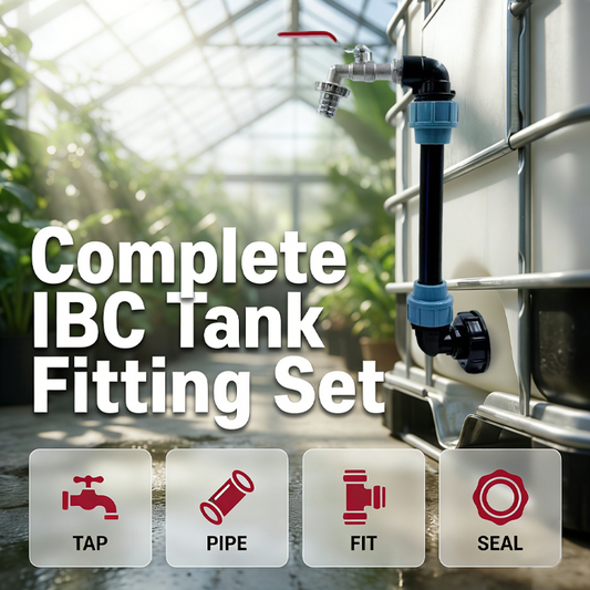 🛠️ LIMITED-TIME 33% RABATT! 💧 IBC Tank Anschlussset Komplett – Hahn, Ventile, Adapter, Dichtungen, Dicht & Langlebig ✨