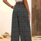 👖⏰ 50% RABATT nur für kurze Zeit! Damen-Hose mit gerafftem Hohem Bund & Weitem Bein – Leicht, vielseitig & eleganter Oversize-Style 🌿