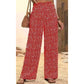 👖⏰ 50% RABATT nur für kurze Zeit! Damen-Hose mit gerafftem Hohem Bund & Weitem Bein – Leicht, vielseitig & eleganter Oversize-Style 🌿