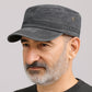 🧢 50% RABATT! ✨ Vintage-Flachmütze im Baseball-Style – Strukturierte Silhouette, Baumwolle, Verstellbar