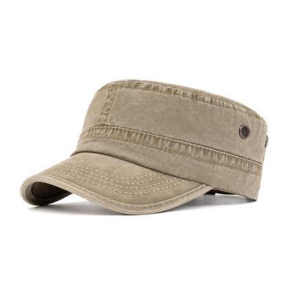 🧢 50% RABATT! ✨ Vintage-Flachmütze im Baseball-Style – Strukturierte Silhouette, Baumwolle, Verstellbar