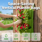 🌿 LIMITIERTES ANGEBOT: 50% RABATT! 🏡 Vertikale Pflanztaschen – Platzsparend, Atmungsaktiv & Intelligente Bewässerung ✨