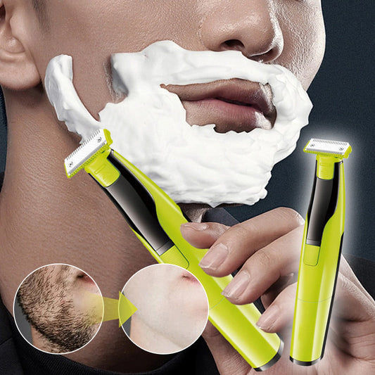 🧔 50% RABATT ! ✨ Multifunktionaler Elektrorasierer – Wasserdicht, Kabellos & Präzisionstrimmer 🔋