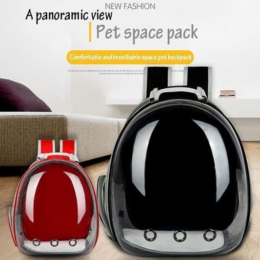 🐾 LIMITIERTES ANGEBOT: 60% RABATT! 🎒 Panorama-Haustierrucksack – Mit Sichtfenster, Atmungsaktiv & Große Kapazität ✨