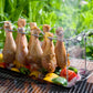 🍗 LIMITIERTES ANGEBOT 50% RABATT! ✨ Bratrost für Hähnchenkeulen – 14 Fächer, Edelstahl, Klappbar 🔥