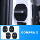 📢📢50% OFF !! ⏰ Silicone Protective Covers for Car Door Locks | Scratch-resistant, Waterproof, Easy to Install 🛡️✨