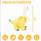 🦕 SOLANGE DER VORRAT REICHT 50% RABATT! 🍌 Bananen-Dinosaurier Plüschtier – Kuschelig, Einzigartig, 25cm 🎁