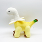 🦕 SOLANGE DER VORRAT REICHT 50% RABATT! 🍌 Bananen-Dinosaurier Plüschtier – Kuschelig, Einzigartig, 25cm 🎁