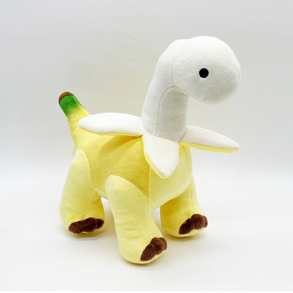 🦕 SOLANGE DER VORRAT REICHT 50% RABATT! 🍌 Bananen-Dinosaurier Plüschtier – Kuschelig, Einzigartig, 25cm 🎁