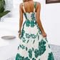 🌺 LIMITED-TIME 50% RABATT! 👗 Damenkleid mit Spaghettiträgern und Blumenmuster – Gesmocket, A-Linie, Leicht 🦋