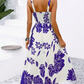 🌺 LIMITED-TIME 50% RABATT! 👗 Damenkleid mit Spaghettiträgern und Blumenmuster – Gesmocket, A-Linie, Leicht 🦋