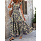 🌞 LIMITED-TIME 50% RABATT! ✨ Maxikleid Damen – Leicht, V-Ausschnitt, Blumenmuster, Baumwolle ✨