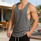 🔥 50% RABATT! 🎉 Herren Muscle Fitness Stringer Tanktop – Tiefer V-Ausschnitt, Baumwollmischung, Dehnbar 💪