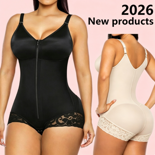👗 LIMITED-TIME 50% RABATT! ✨ Shapewear-Bodysuit – Bauchweg-Forming, Po-Lifting, 360° Kompression, Frontreißverschluss 🔥