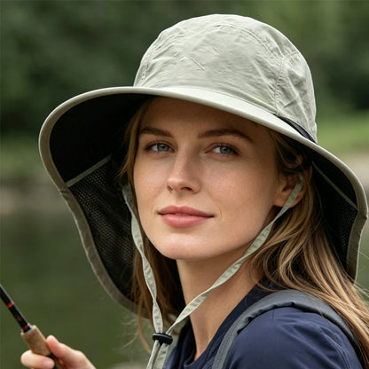 📢📢50% OFF !! ⏰ 🌞 Unisex Foldable Bucket Hat – UPF 50+ Sun Protection & Breathable – Adjustable & Packable for Outdoor 🏕️