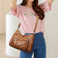 👜 LIMITED-TIME 50% RABATT! ✨ Damen Umhängetasche – PU-Leder, Mehrere Taschen, Verstellbarer Riemen 🌸