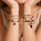 📿 LIMITED-TIME 50% RABATT! ✨ Bohème Armband – Böser Blick, Elefant, Gold, Verstellbar 🐘