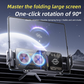🔋 LIMITED-TIME 50% RABATT! ⚡ Kabelloser Auto-Schnelllader 15W – Motorisierte Drehung, Automatische Klemmarme ✨