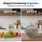 🧺 LIMITED-TIME 50% RABATT! 🍇 Obstkorb mit Deckel – Atmungsaktives Mesh, Integriertes Sieb, Praktisch