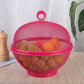 🧺 LIMITED-TIME 50% RABATT! 🍇 Obstkorb mit Deckel – Atmungsaktives Mesh, Integriertes Sieb, Praktisch