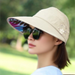 👒 LIMITED-TIME 50% RABATT! ☀️ Faltbarer Sonnenhut – Breite Krempe, Pferdeschwanz-Öffnung, UV-Schutz, Leicht ✨