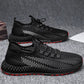 👟 LIMITED-TIME 50% RABATT! 🌀 Atmungsaktive Herren-Schuhe – Lochmuster-Mesh, Slip-On, Leicht 🏃‍♂️