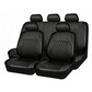 📢📢50% OFF !! ⏰9-Piece Universal Fit Leather Car Seat Cover Set