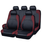 📢📢50% OFF !! ⏰9-Piece Universal Fit Leather Car Seat Cover Set