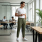 ✨JETZT 50 % RABATT! ✨Herren Slim Fit Einfarbige Knöchelhose