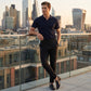 ✨JETZT 50 % RABATT! ✨Herren Slim Fit Einfarbige Knöchelhose