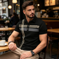 ✨ LIMITED-TIME 50% RABATT! ✨ Herren Kurzarm Hemd mit Streifen – Modern, Vielseitig ✨