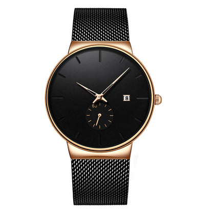 ⏰ LIMITED-TIME 50% RABATT! ✨ Minimalistische Herrenuhr – Wasserdicht, Quarzwerk, Edelstahl ✨