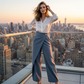 👖 LIMITED-TIME 50% RABATT! ✨ Patchwork-Freizeithose Damen – Verkürzt, Lässig, Einzigartig ✨