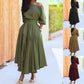 👗 LIMITED-TIME 50% RABATT! ✨ Elegantes Einfarbiges Kleid – Vielseitig, Büro, Feier ✨
