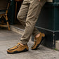 👞 LIMITED-TIME 50% RABATT! ✨ Herren Lederschuhe PU-Loafer – Slip-On, Bequem ✨