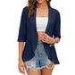🧥 LIMITIERTE ZEIT: 50% RABATT! ✨ Leichter Lochmuster-Cardigan – Atmungsaktiv, Offen, Sommer-Stil 🌊