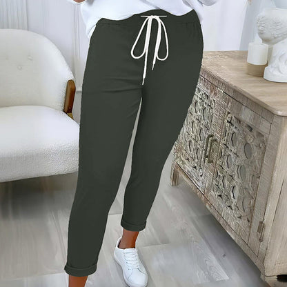 👖 LIMITED-TIME 50% RABATT! ✨ Frauen Jogginghosen – Konischer Schnitt, Kordelzug, Bequem ✨