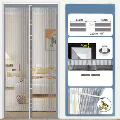 🦟 BEFRISTETES ANGEBOT: 50% RABATT! 🧲 Verstärkter magnetischer Mückenschutz-Vorhang – Einfache Montage ohne Bohren 🏡