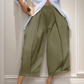 👖 BEFRISTET 50% RABATT! ✨ Damen Weite Hose – Falten, Elastische Taille, 7 Farben, S-2XL 🍁