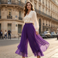 👖 50% RABATT! ✨ Damen Chiffon-Hose mit weitem Bein – Asymmetrisch & elegant – Leicht, fließend & vielseitig – ideal für Alltag, Reisen oder besondere Anlässe 🌿