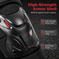📢📢50% OFF !! ⏰✨ Motorcycle Knee & Elbow Guard Set – Hard Shell, Articulated, Adjustable 🏍️