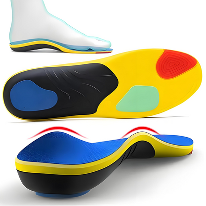 🏃 LIMITIERTES ANGEBOT 50% RABATT! ⚡ Professionelle Sport-Einlegesohlen mit Fußgewölbestütze & Stoßdämpfung – Atmungsaktiv, Dauerhafte Unterstützung, Fersenschale ✨