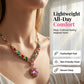 💎Last Day 50% OFF✨ Sparkling Heart Jewelry Set –Including Necklace & Earrings, Elegant, Lightweight 💖