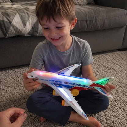 📢📢50% OFF & In Stock ⏰Electric Model Aircraft with Sound and LED Lights