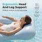 🏊‍♀️50% RABATT!☁️ Skin-Friendly PVC Pool Lounger Float –  Hautfreundlich, bequem, perfekt für Pool & Meer. 🔥💦