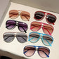 🔥 LIMITED TIME 50% OFF! 🕶️ Women's Retro Double-Bridge Sunglasses – UV400 Protection & Gradient Lenses ✨